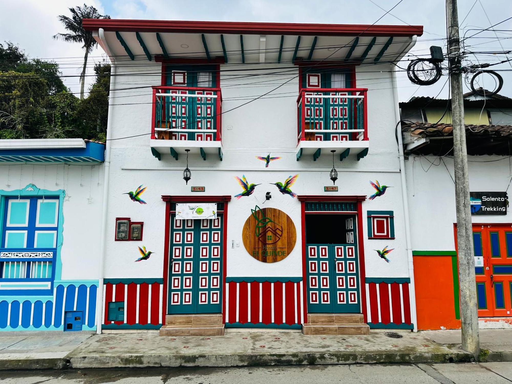 Hostal El Quinde Саленто Экстерьер фото